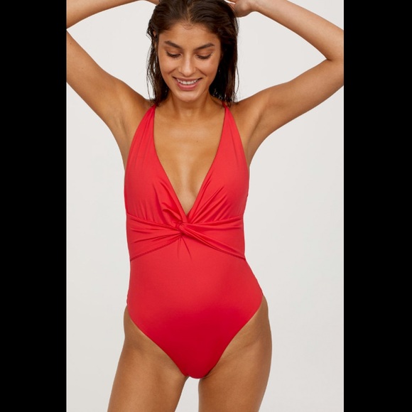 h&m halterneck swimsuit
